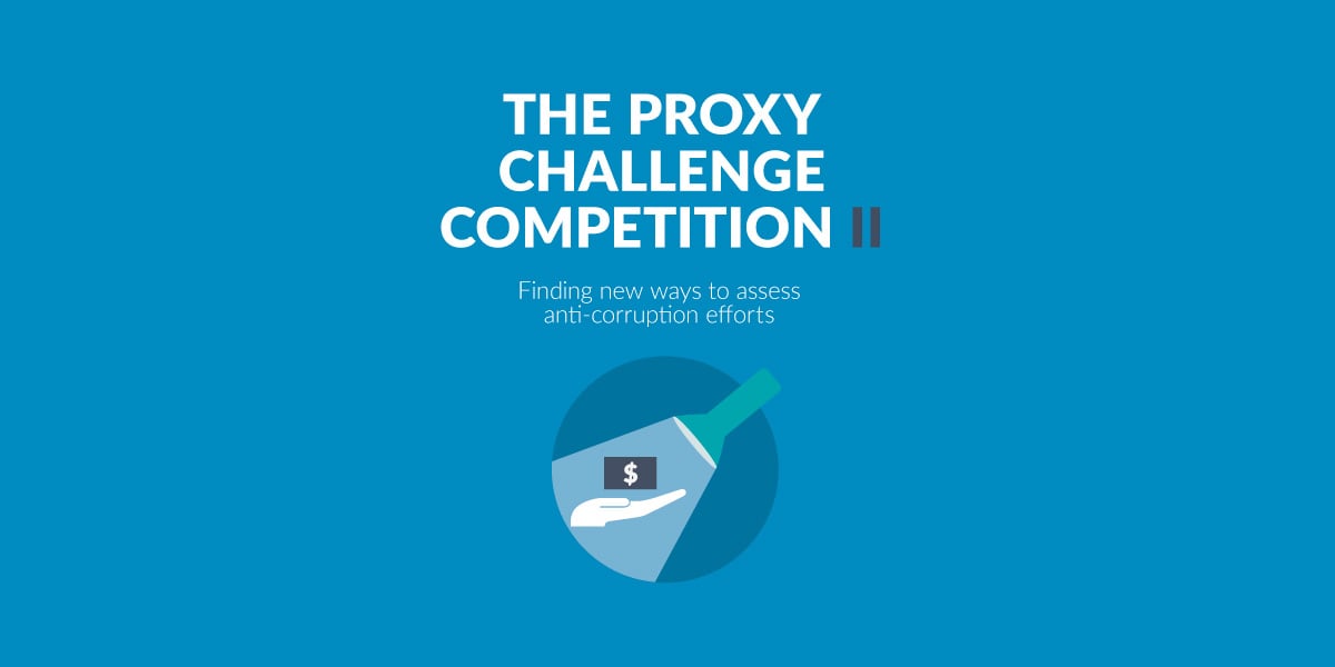 U4 Proxy Challenge Competition 2016 – Call for proposals